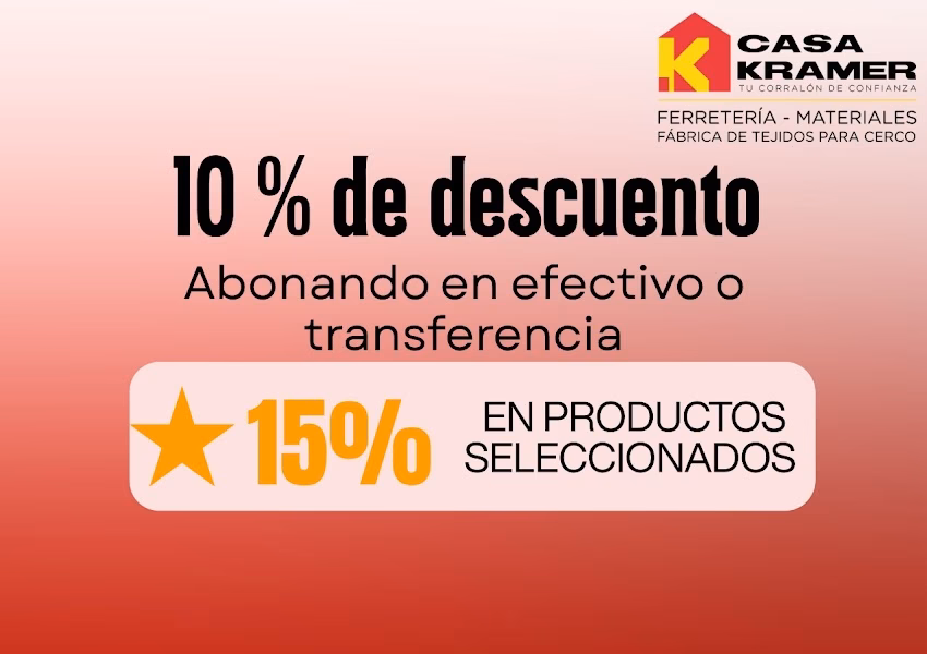 Casa Kramer Materiales para la Construccion Fabrica de Tejidos para Cerco