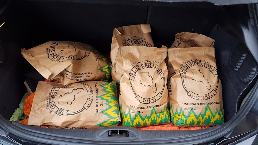 Establecimiento el Quebracho Carbon Leña